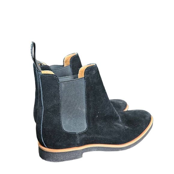 New Republic by Mark McNairy Black Suede Harvey Chelsea Boot 9.5 - Picture 4 of 10